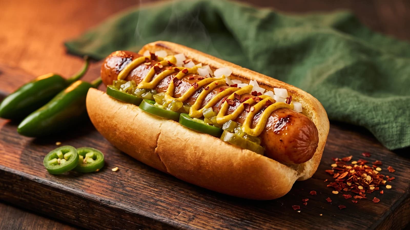 Acılı Jalapeño Hot Dog